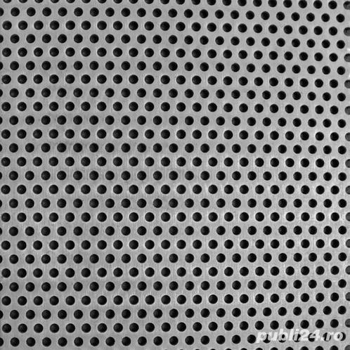 Tabla perforata otel 1x1000x2000mm R2T3  Rv 2-3 perforatie rotunda 2mm pas 3mm gaurita stantata
