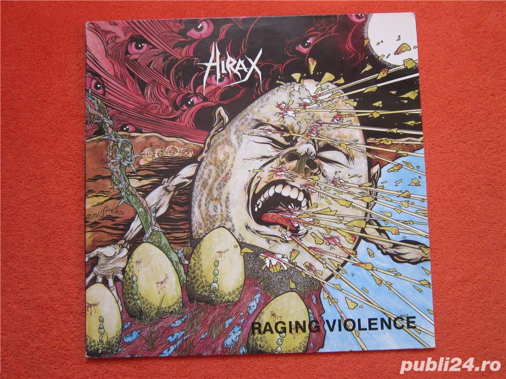 Vinil Hirax -Raging Violence (First Studio Album)Thrash, Heavy Metal