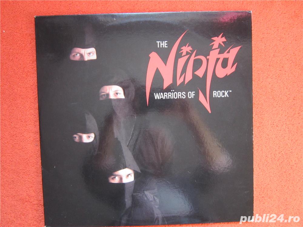 vinil The Ninja ‎-Warriors Of Rock-made in USA 1985-Heavy Metal