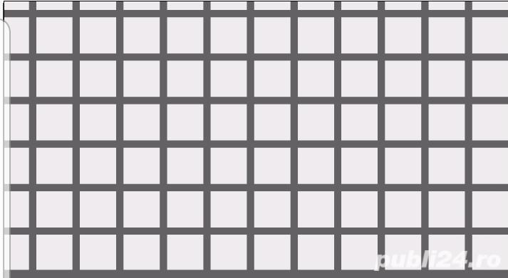 Tabla inox perforata 1x1000x2000mm C10U12 Q10T12 perforatie patrata 10mm gaurita sita inoxidabil