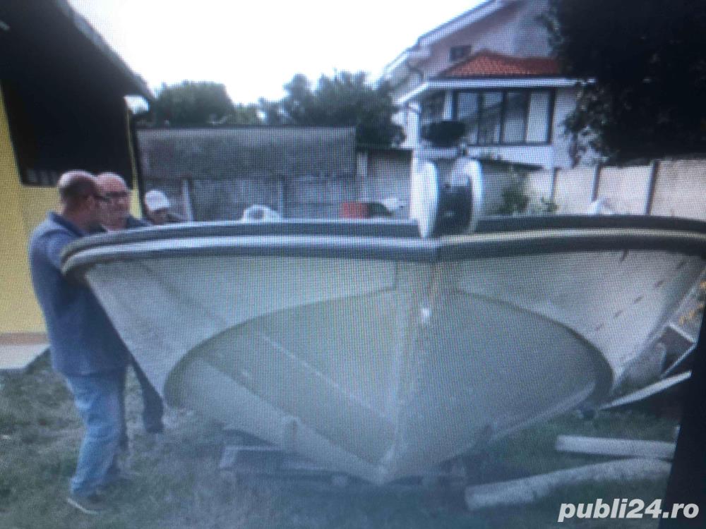 Barca aluminiu 5,6 x 2,1 m