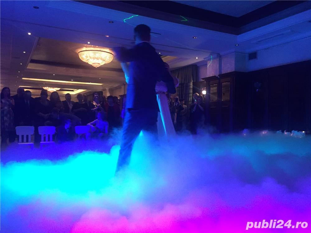 Dj, sonorizare, artisti, schela lumini, fum greu, foto video, scena, lumini arhitecturale, ursitoare