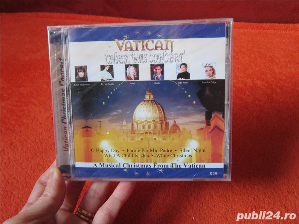 cadou rar cd sigilat Concert Vatican Christmas 2002-made UK