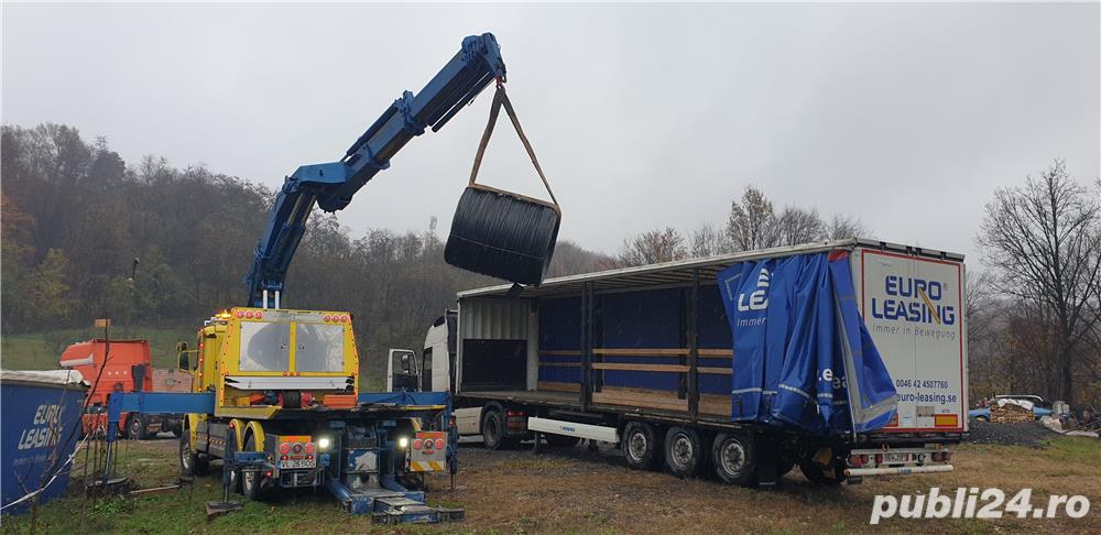 Închiriere macara Vâlcea , transport cu macara, descărcare cu macara Valcea