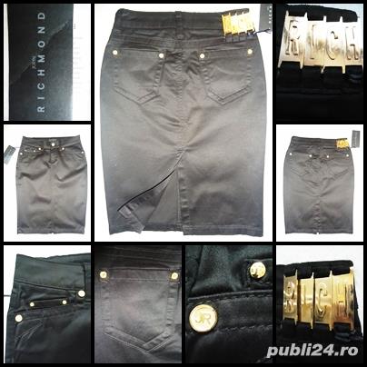 Fusta neagra dama Richmond made in Italy casual office zi seara