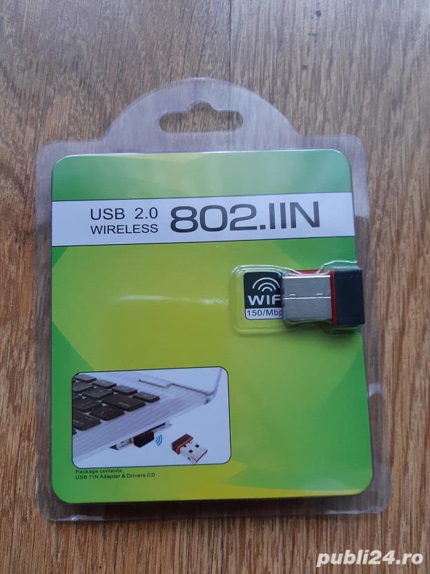 Wi-fi USB mini adaptor - produs nou 