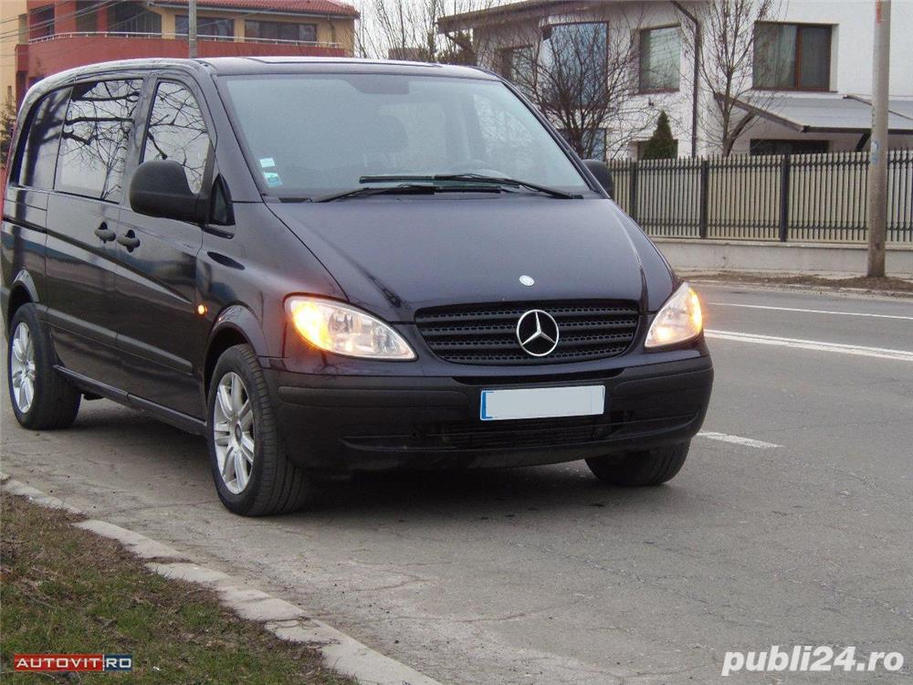 Mercedes-benz Vito 120 CDI motor 3000 cmc 204cp, singurul proprietar