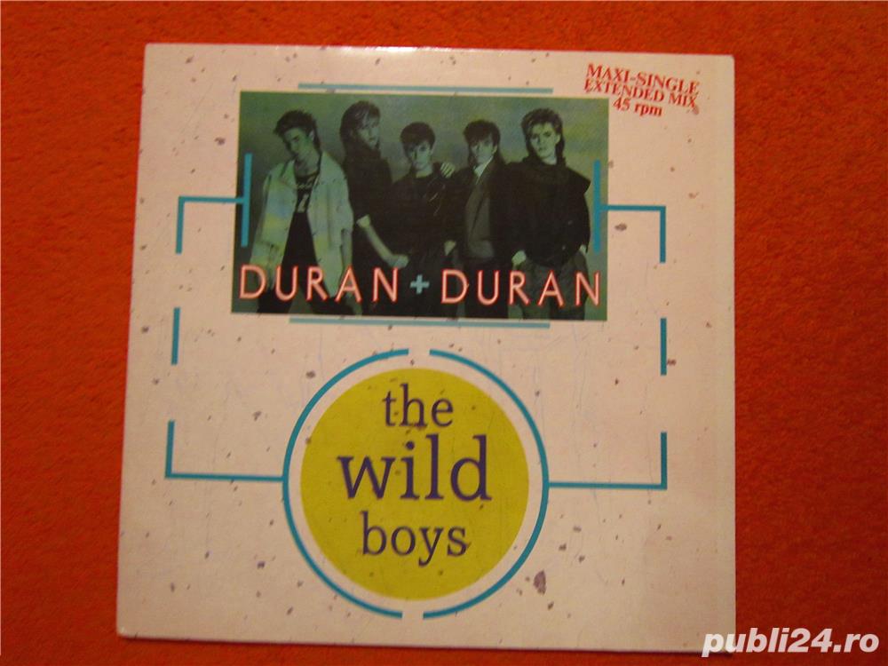 vinil Duran Duran  -The Wild Boys- Maxi-Single Extended Mix 1984