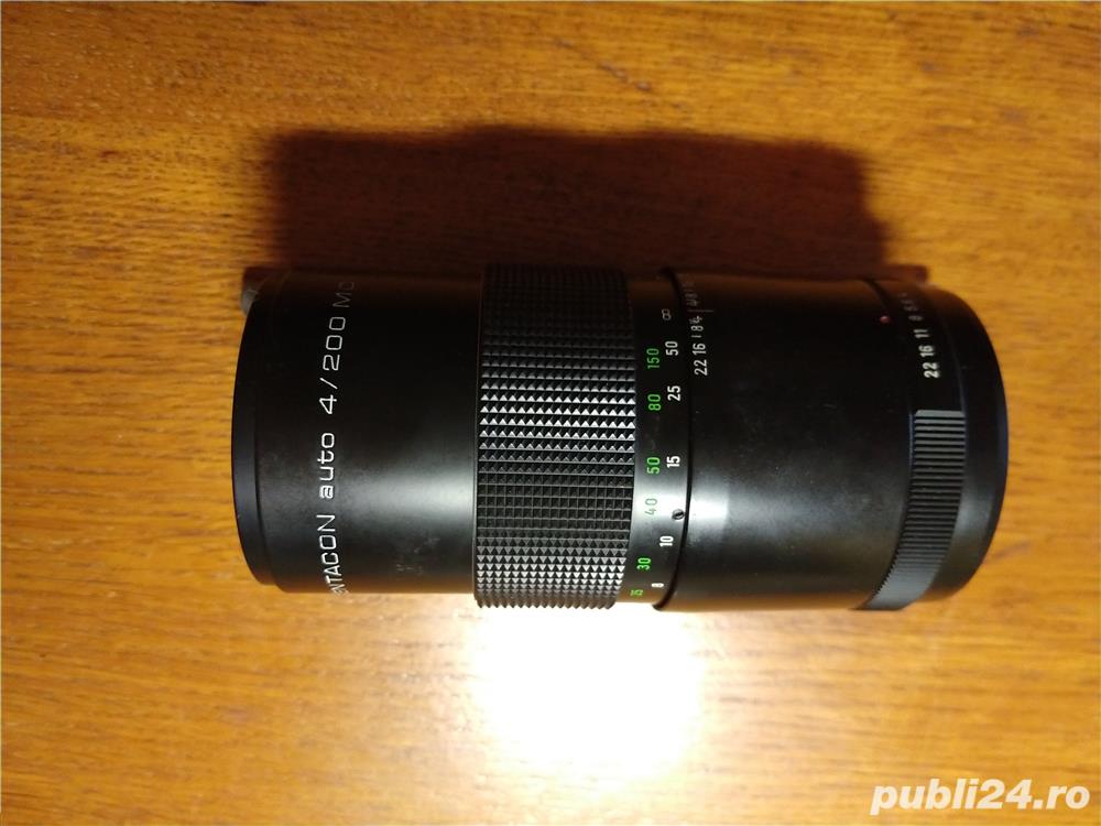 Teleobiectiv Pentagon auto 4/200 MC 