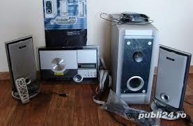 Sistem audio Domotec Hercules Logitech boxa activa woofer Philips boxa activa portabila andocare