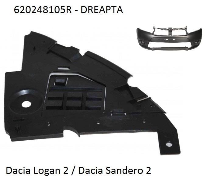 Element inchidere bara fata dreapta Dacia Logan 2 Dacia Sandero 2 NOU 620248105R