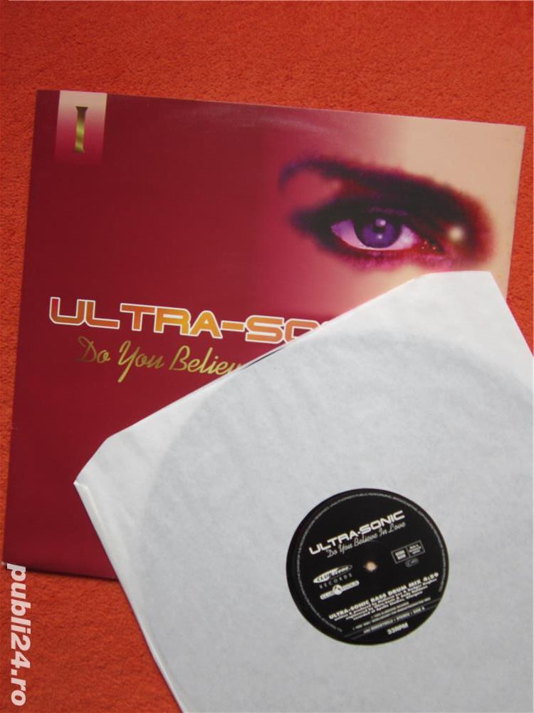 vinil Ultra-Sonic ‎-Do You Believe In Love(Electronic,Happy Hardcore) 