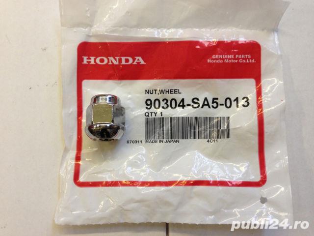 Piulite jante honda oem roti aliaj sferice originale (cu raza, nu conice) 90304-sf0-751 -003 -s4l