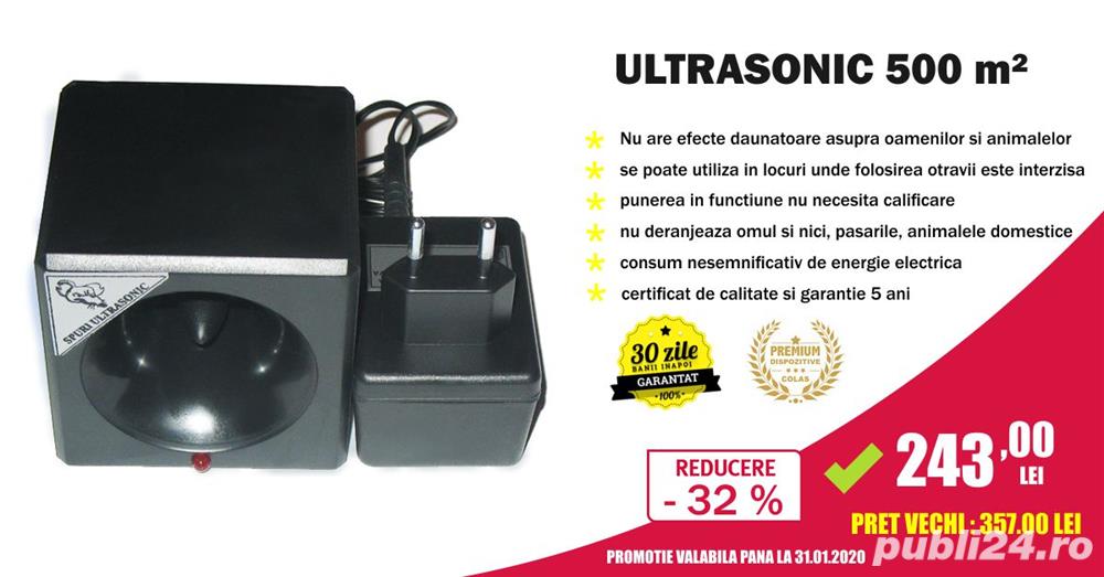 Aparat industrial impotriva soarecilor, sobolanilor 