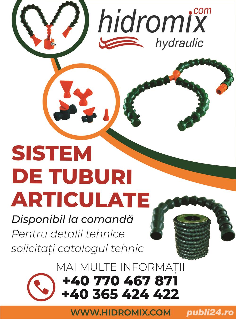 Sistem de tuburi articulate