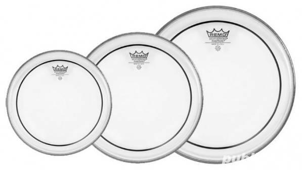 Set Fete Remo Pinstripe Clear Roto Tom (6,8,10)