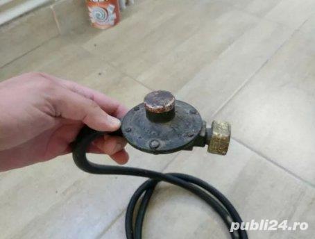 Furtun butelie de aragaz cu ceas (reductor)