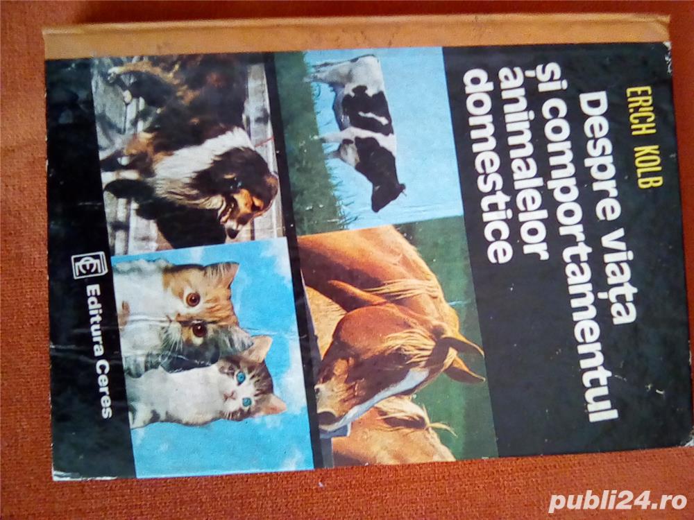 Carte: Despre viata si comportamentul animalelor domestice