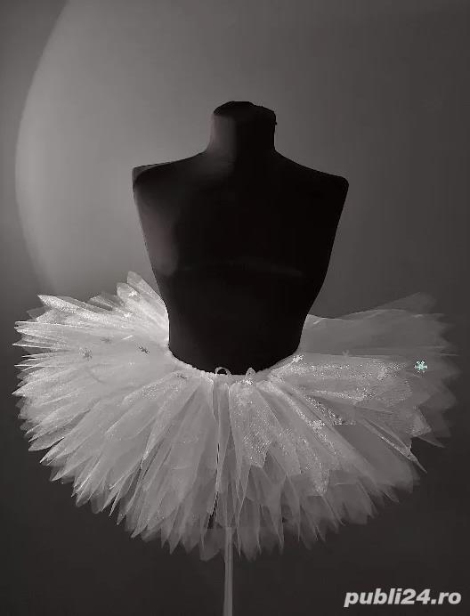 Fusta tutu balet Fulg de nea Serbare Carnaval 