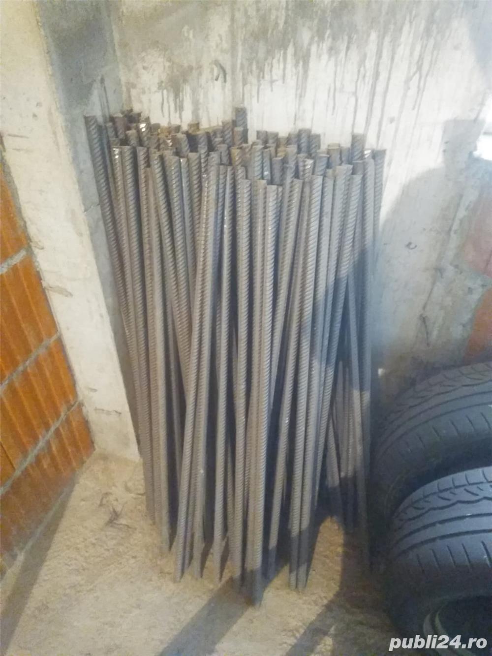 Bare groase fier striat PC52 pt inaltare gard, picioare banc, masa