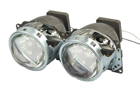 Lupe far bixenon Q5 D1S/D3S 3" IPH3001 cu ornamente incluse, set 2 bucati | Timisoara