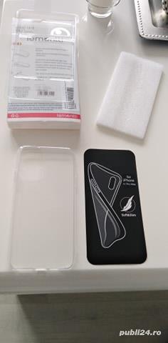 vand husa iphone 11 pro max silicon,transparent,nou nouta.