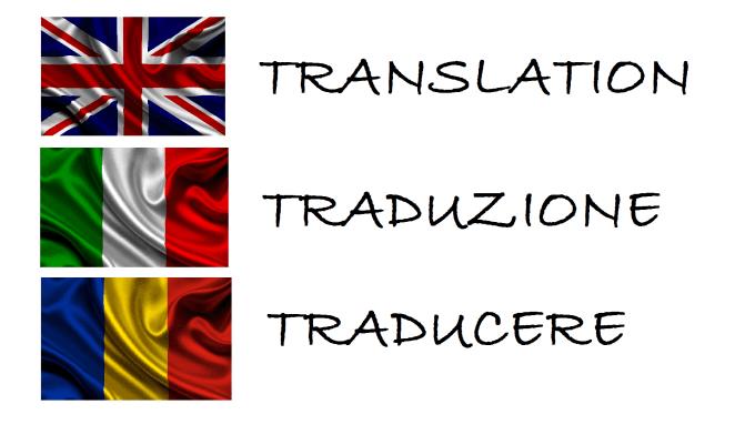 Traducator si interpret independent: engleza- italiana(meditatii si romana pentru strainii italieni)