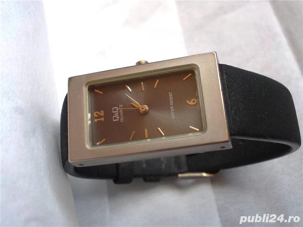 Ceas dama Q & Q model V821302, functional