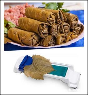 Aparat DOLMER pentru rulat sarmale si rulouri de carne, DIN VARZA SAU FOI DE VITA