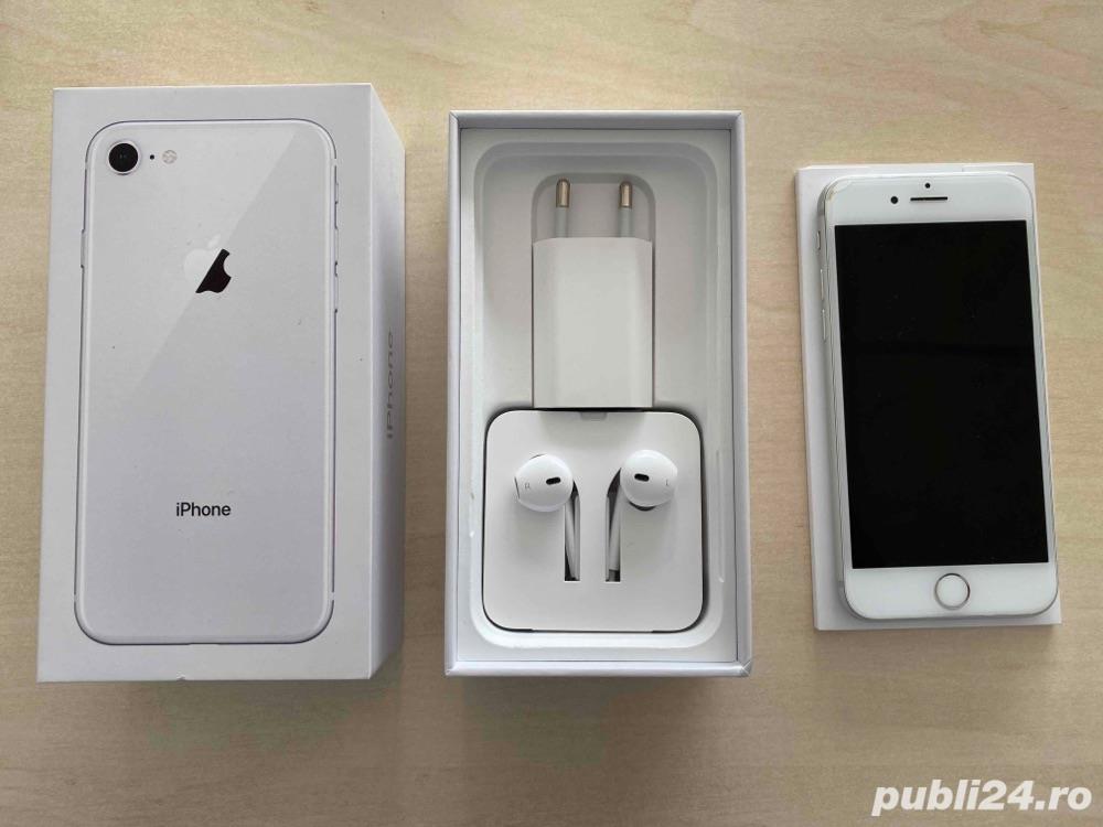 OCAZIE-iPhone 8, 64GB, 4G, Silver - FullBox + Cadou OCAZIE-iPhone 8, 64GB, 4G, Silver - FullBox + Cadou