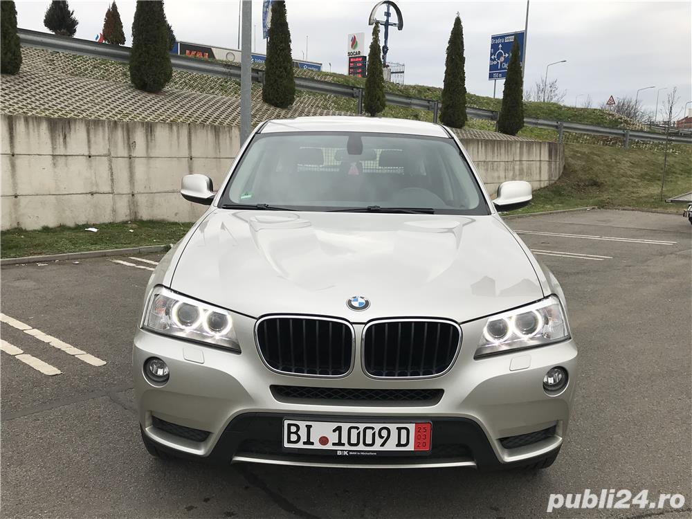 Bmw F25 X3 Xdrive,an 2012,184 cp,4x4,automat Bmw F25 X3 Xdrive,an 2012,184 cp,4x4,automat
