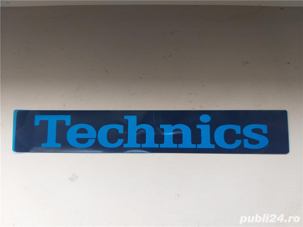 Sticker label eticheta emblema Technics originala