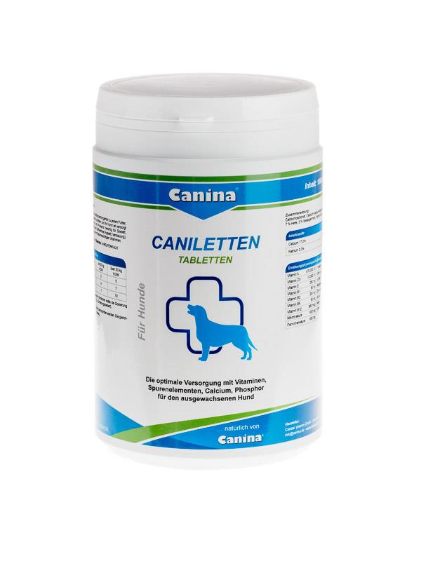 Supliment calciu crestere caini Caniletten Canina 1000 gr 