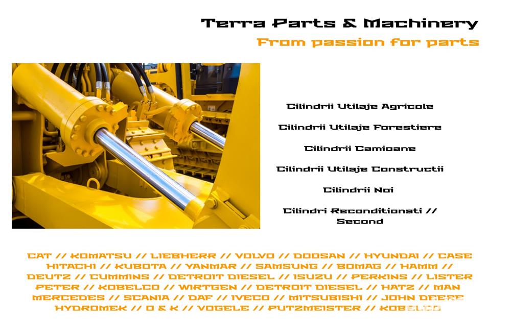 Cilindrii Hidraulici Utilaje Constructii // Utilaje Agricole // Utilaje Forestiere