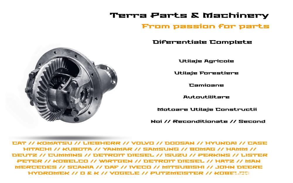 Diferentiale Utilaje Constructii / Utilaje Agricole / Utilaje Forestiere