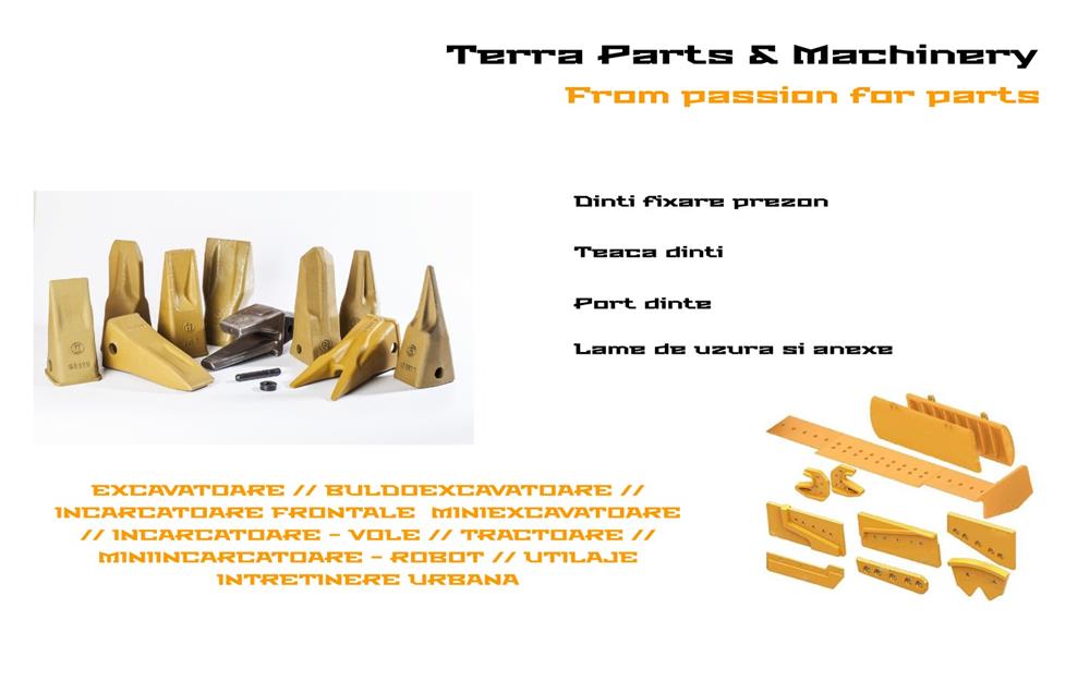 Dinti Cupa Utilaje Constructii 