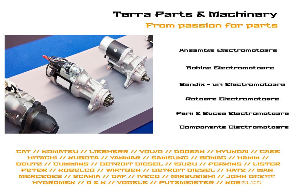 Electromotoare Utilaje Constructii / Utilaje Agricole / Utilaje Forestiere