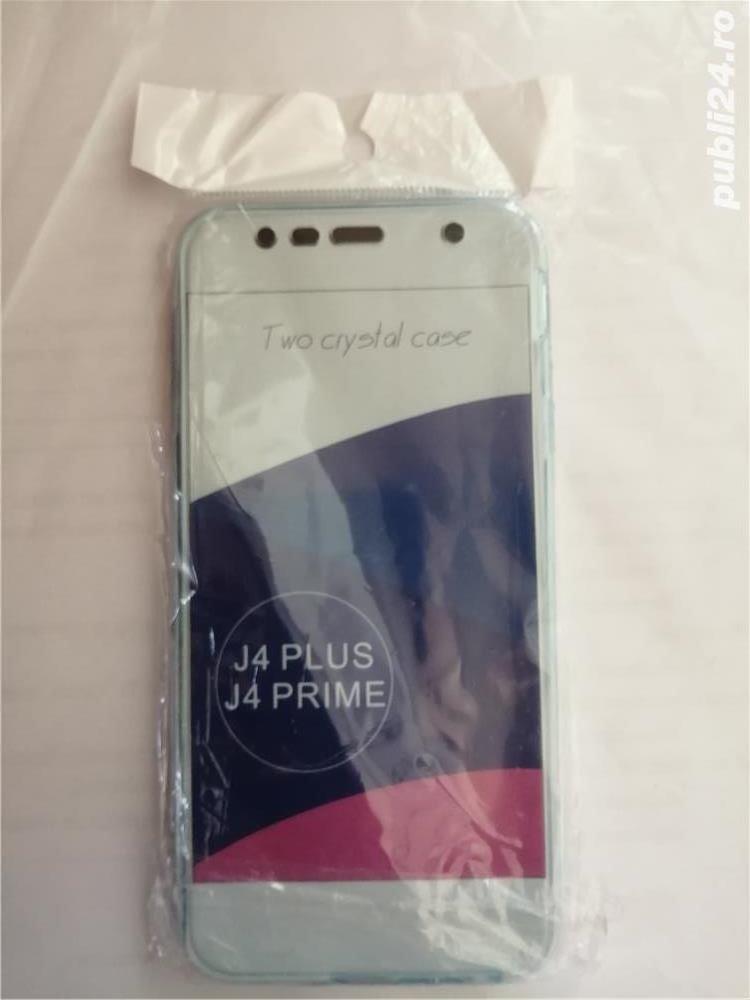 Vand Husa 360 Silicon Fata si Spate pt. Samsung Galaxy J4 Plus / Prime Pret 25 lei