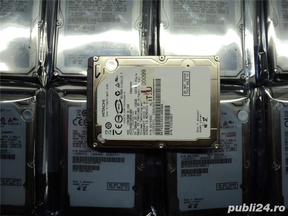 Hard Disk Sata 2,5" HDD-160 Gb Hitachi HCC545016B9A300 Refurbished (Reset Factory) Zero ore