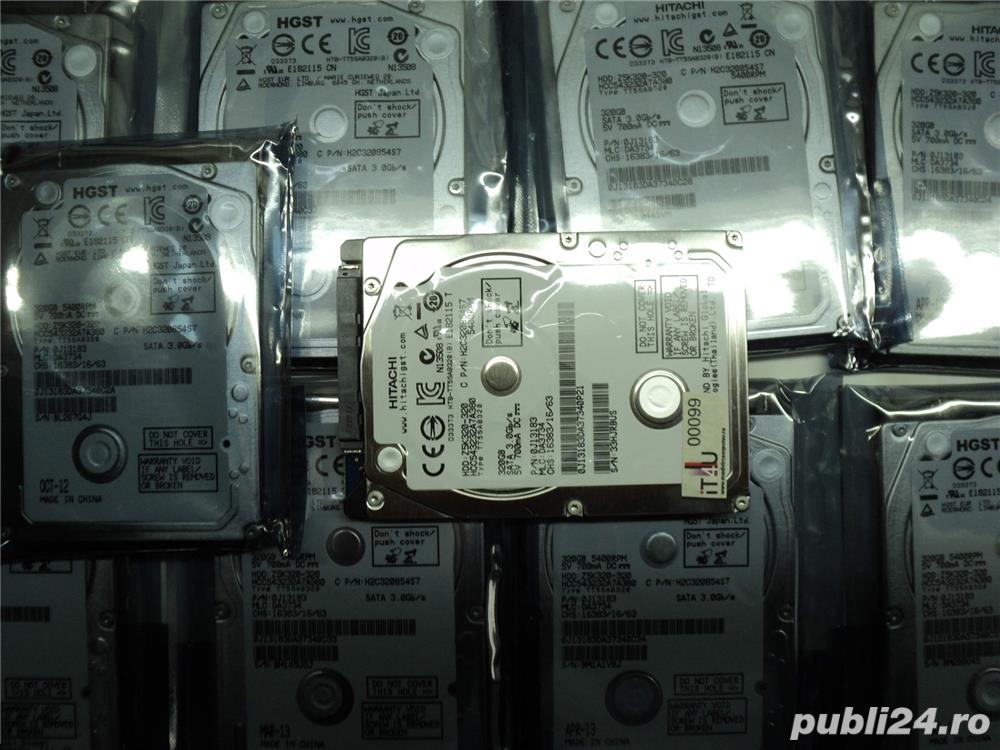 Hard Disk Sata 2,5" HDD-320 Gb Hitachi HCC543232A7A380 Refurbished (Reset Factory) Zero ore