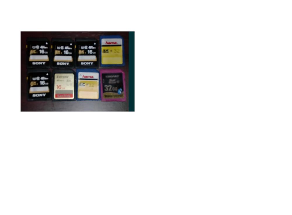 ! OFERTA ! Card foto SDHC 16gb-35lei, 32gb-40lei, clasa 10 folosite