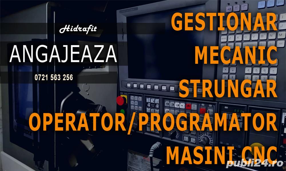 ce Angajam mecanic, strungar, operator/programator ma sini CNC. Salariu intre 3300 si 3700 net.