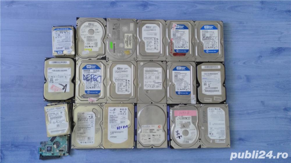 HDD Desktop si laptop WD, Samsung, Seagate - defecte
