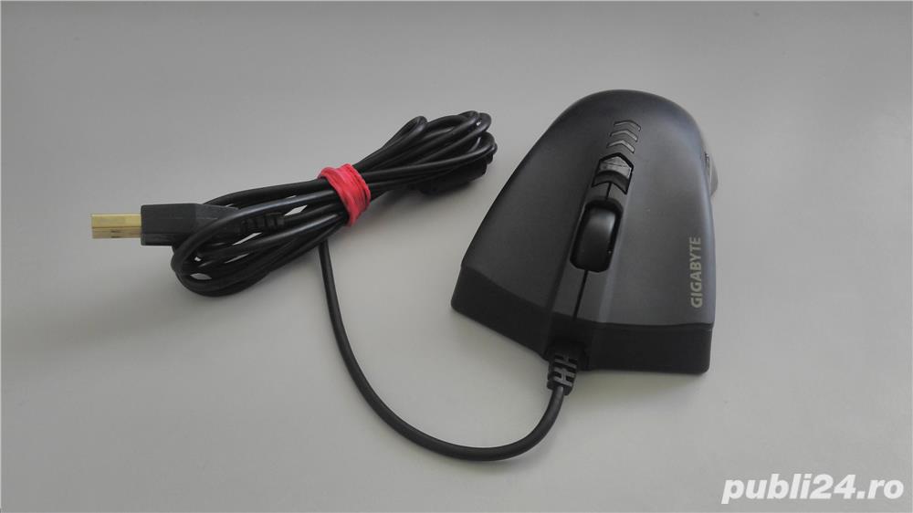 Mouse Gaming GIGABYTE Force M7 - 3200DPI, 3600 fps, Omron Switch
