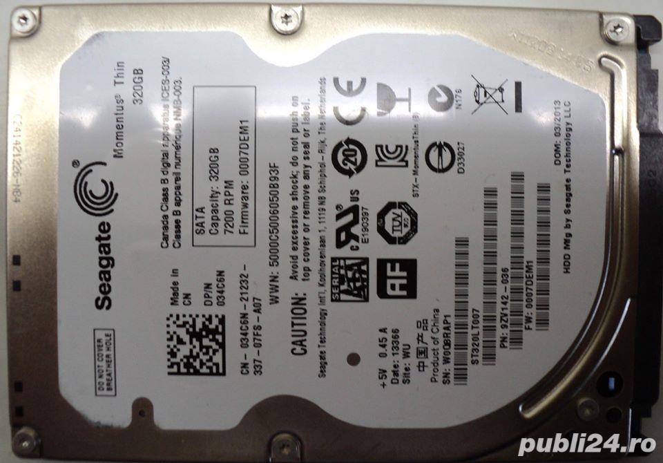 Hard Disk-HDD Sata Seagate 320 Gb 2,5"-Defect CODE: ST320LT007