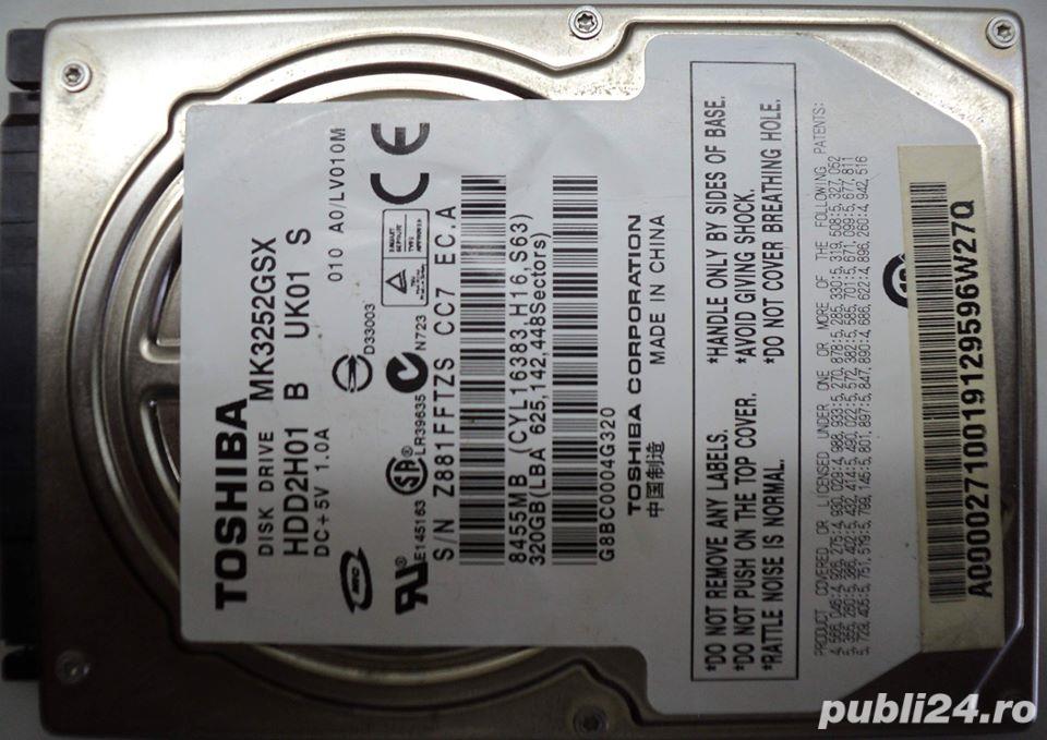 Hard Disk-HDD Sata Toshiba 320 Gb 2,5"-Defect CODE: MK3252GSX