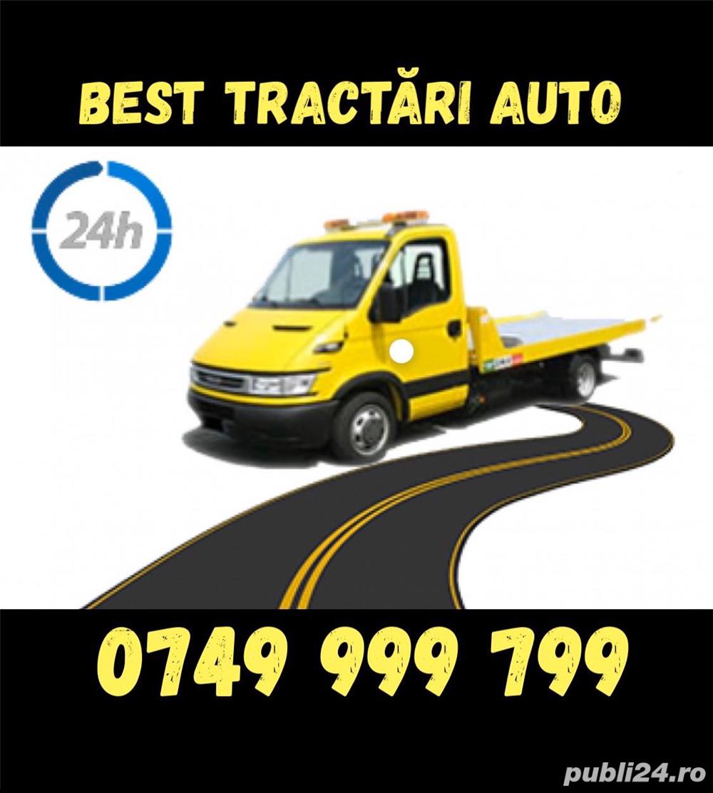 Tractări auto, asistenta rutieră NON-STOP