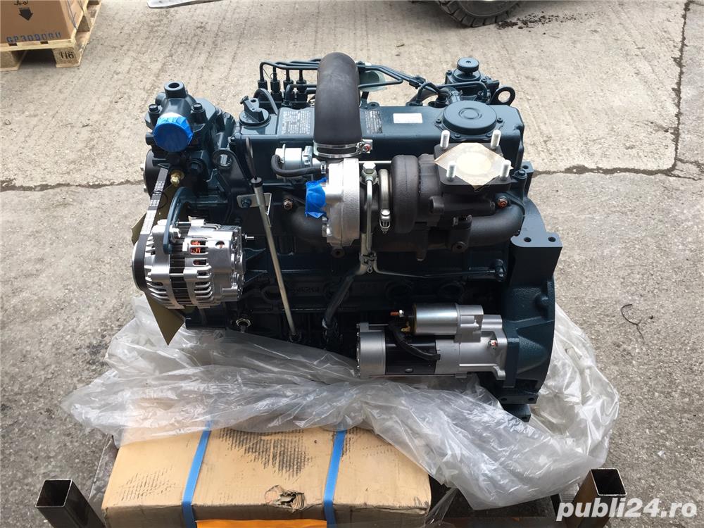 Motor Nou - KUBOTA KX080-4 V3307T - 12 luni garantie