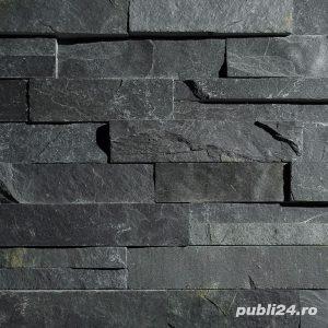 Ardezie Black India calibrat de 5x20x1-1.3 cm