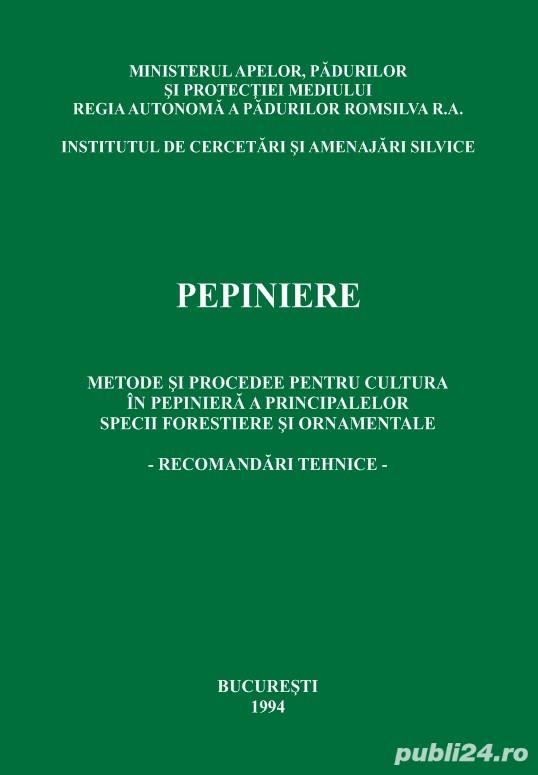 PEPINIERE - Metode si Procedee - Recomandari Tehnice